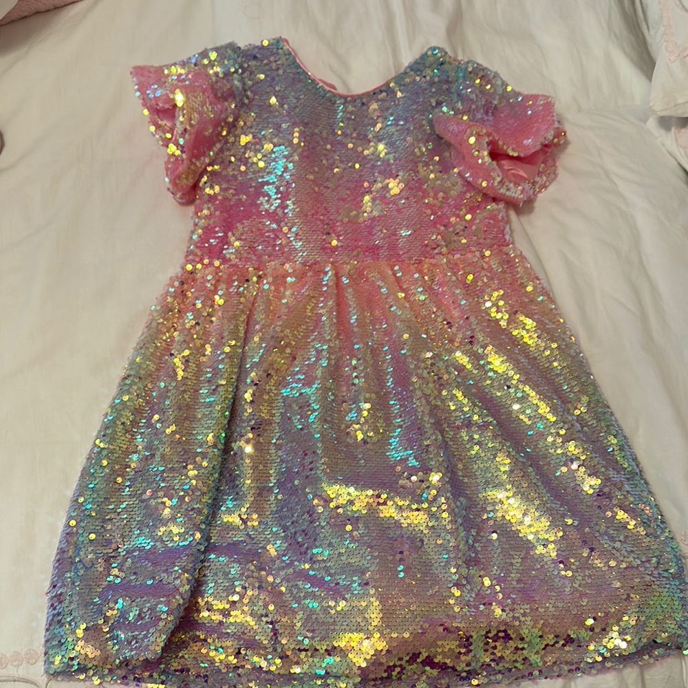 Lola and the Boys Sequin Ombré Dress!